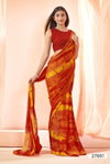 Sharvangi By Vallabhi Designer Print Georgette Sarees Wholesale Clothing Suppliers In india